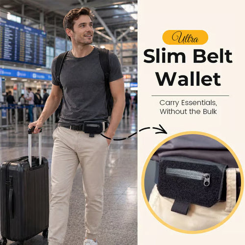 Slim Belt Wallet | The Invisible Wallet That Goes Everywhere