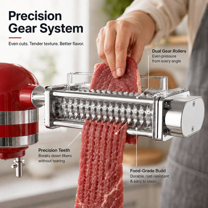 Stand Mixer Meat Tenderizer – Premium Metal Build, Easy Clean