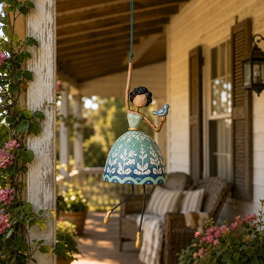 Bluebird Lady ornament
