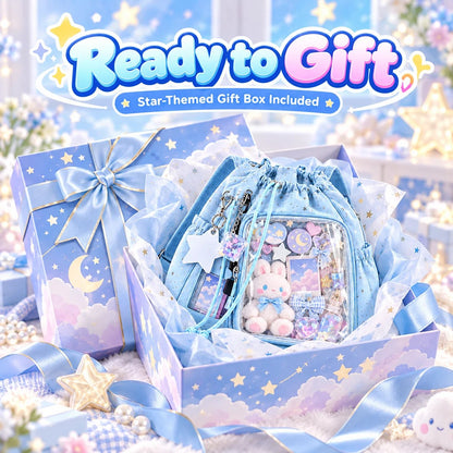 🎁Crystal-Clear Window Starry Ita Bag