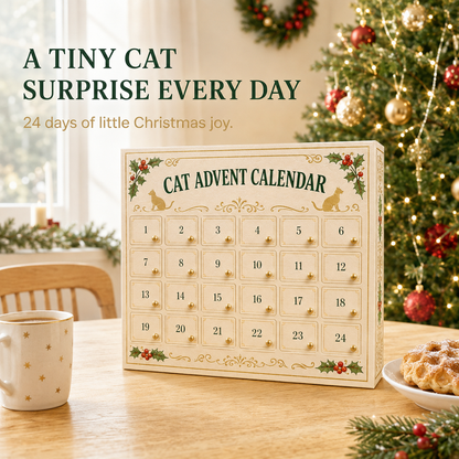 🐱🎄 24-Day Cat Advent Calendar – A New Kitty Surprise Every Day