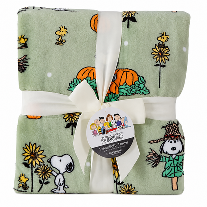 🍂Peanuts Harvest Plush Throw