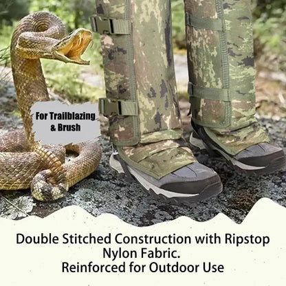 🐍 Snake-Resistant Outdoor Leg Gaiters – Protective Gear for Hiking, Hunting & Yard Work
