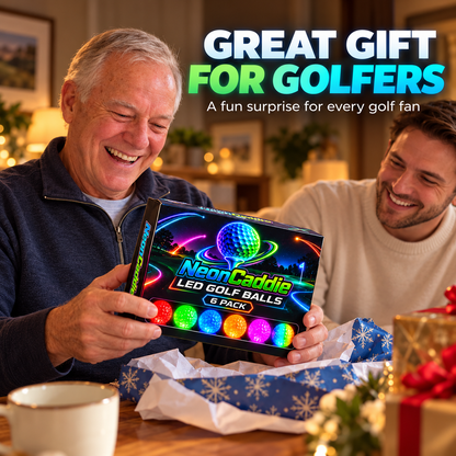 ✨ Impact-Activated LED Golf Balls – Light Up Your Evening Round