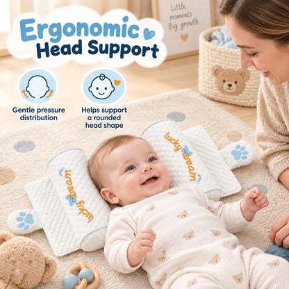 ⭐🧸 Adjustable Baby Pillow – Soft & Breathable Support for 0–6 Months