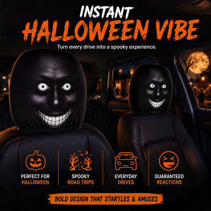 🎃 Spooky Car Headrest Covers – Make Every Drive Creepy