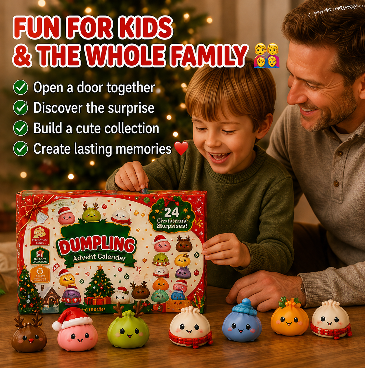 🎄24-Day Squishy Christmas Advent Calendar | 24 Daily Surprises for Kids