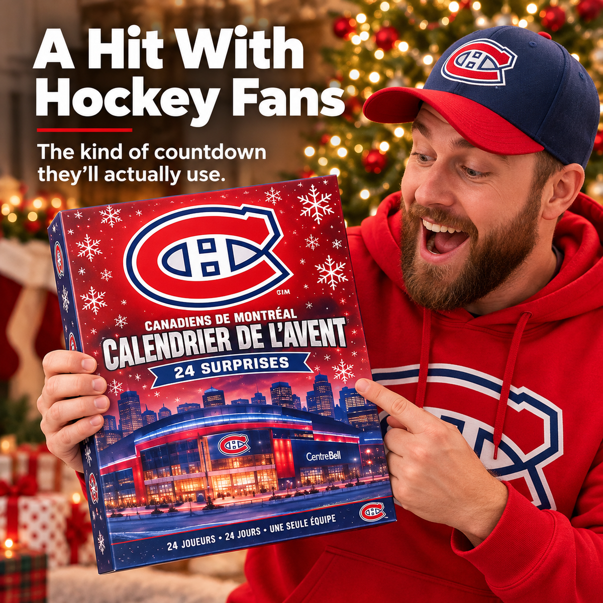🎄 2026 Hockey Christmas Advent Calendar – Make Every Day of the Countdown a Surprise 🏒🎁