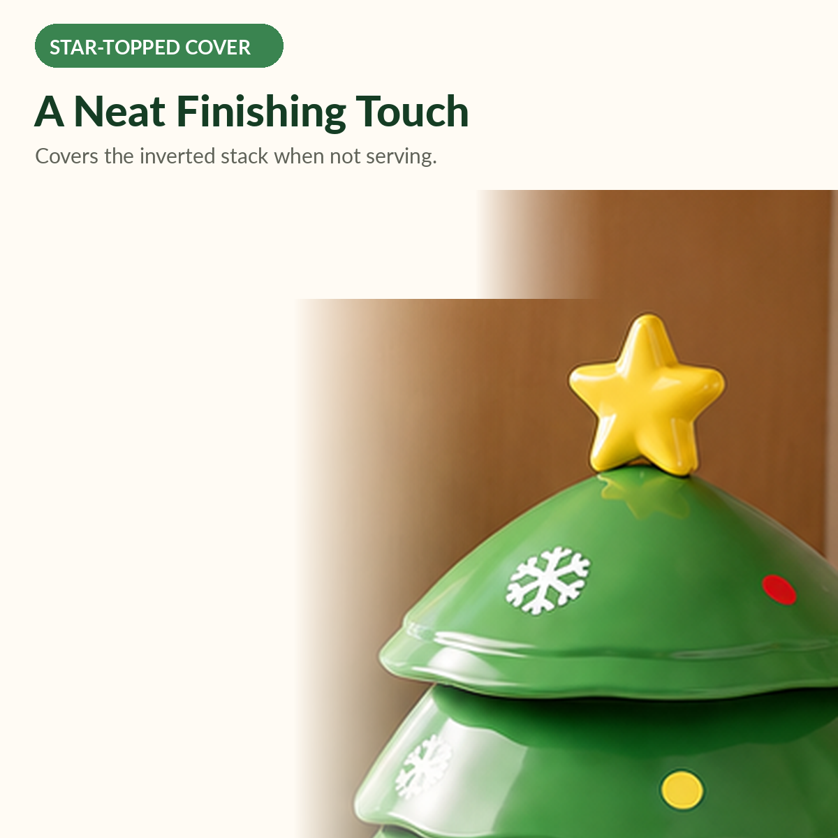 🌲Christmas Tree Stackable Dip Bowl Set – 5 Mini Serving Bowls
