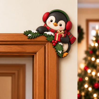 🎅Christmas Peekaboo Door Decor – A Little Holiday Surprise Around Every Corner