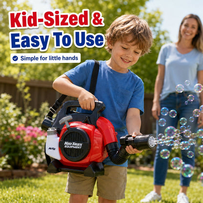 🎒 Kids Wearable Leaf Blower Backpack