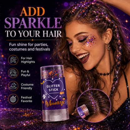 ✨Halloween Glitter Stick-Swipe On Bold Sparkle in Seconds