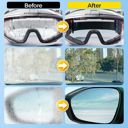 🚗 Anti-Fog Glass Coating – Easy Sponge Applicator for Car Windows & Mirrors
