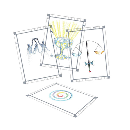 🔥Last Day 49% OFF -🔮🧙‍♀️🃏 The Transparent Tarot