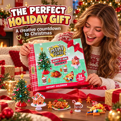 🎄 24-Day Holiday Miniature Advent Calendar | Craft Your Magic