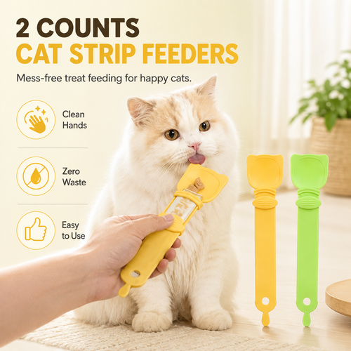 🐱2 Counts Cat Strip Feeders🧼
