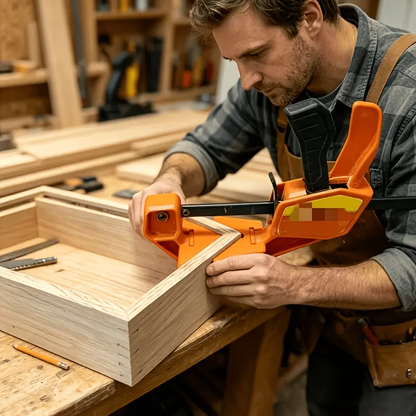 90° Corner Clamp Adapter – Quick-Grip Woodworking Joint Tool