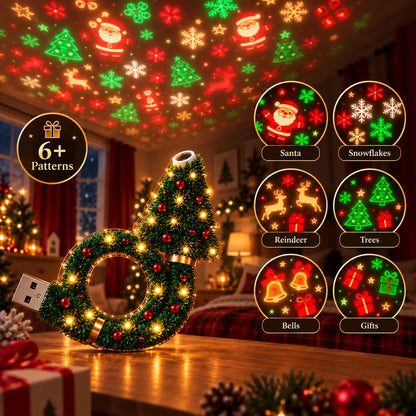 🎁2026 New USB Plug-In Christmas Projector Night Light