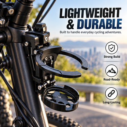 🚲Bike Water Holder, Rotating Bottle Cage