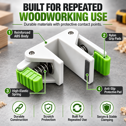 🛠️ Cabinet Installer’s Third Hand – Dual-Side Filler Clamp for Aligning, Scribing & Marking