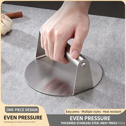 🥩Stainless Steel Burger Press Smash Burger Press- Pro Non-Stick Burger Smasher🍔