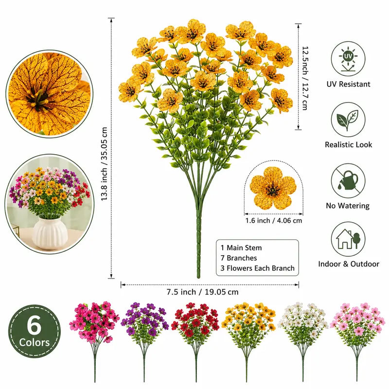 🌸Fall Artificial Flower (6/12/24pcs/set)