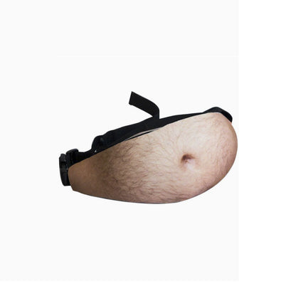 😂 Realistic Belly Waist Bag – Funny Hidden Fanny Pack & Gag Gift