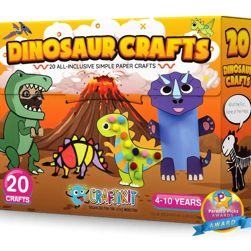 20-in-1 Paper Craft Kit for Kids | Creative DIY Arts & Crafts Box
