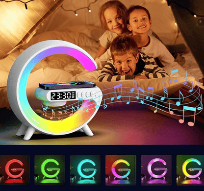 4-in-1 Smart Bedside Station – Light, Charge & Play Music
