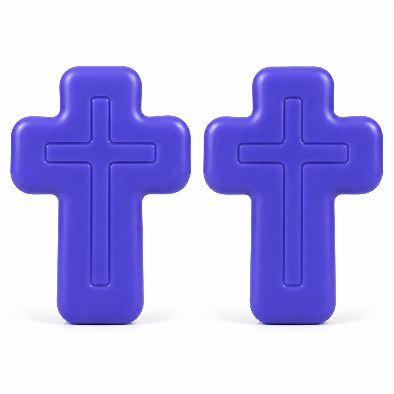 Two purple ones