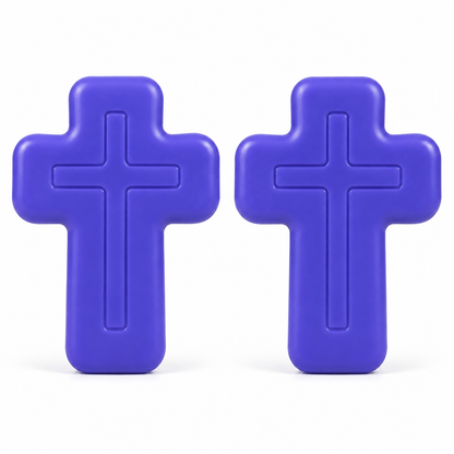 ✝️ Faith-Inspired Cross Squishy – Soft, Odor-Free & Satisfying Squeeze Toy