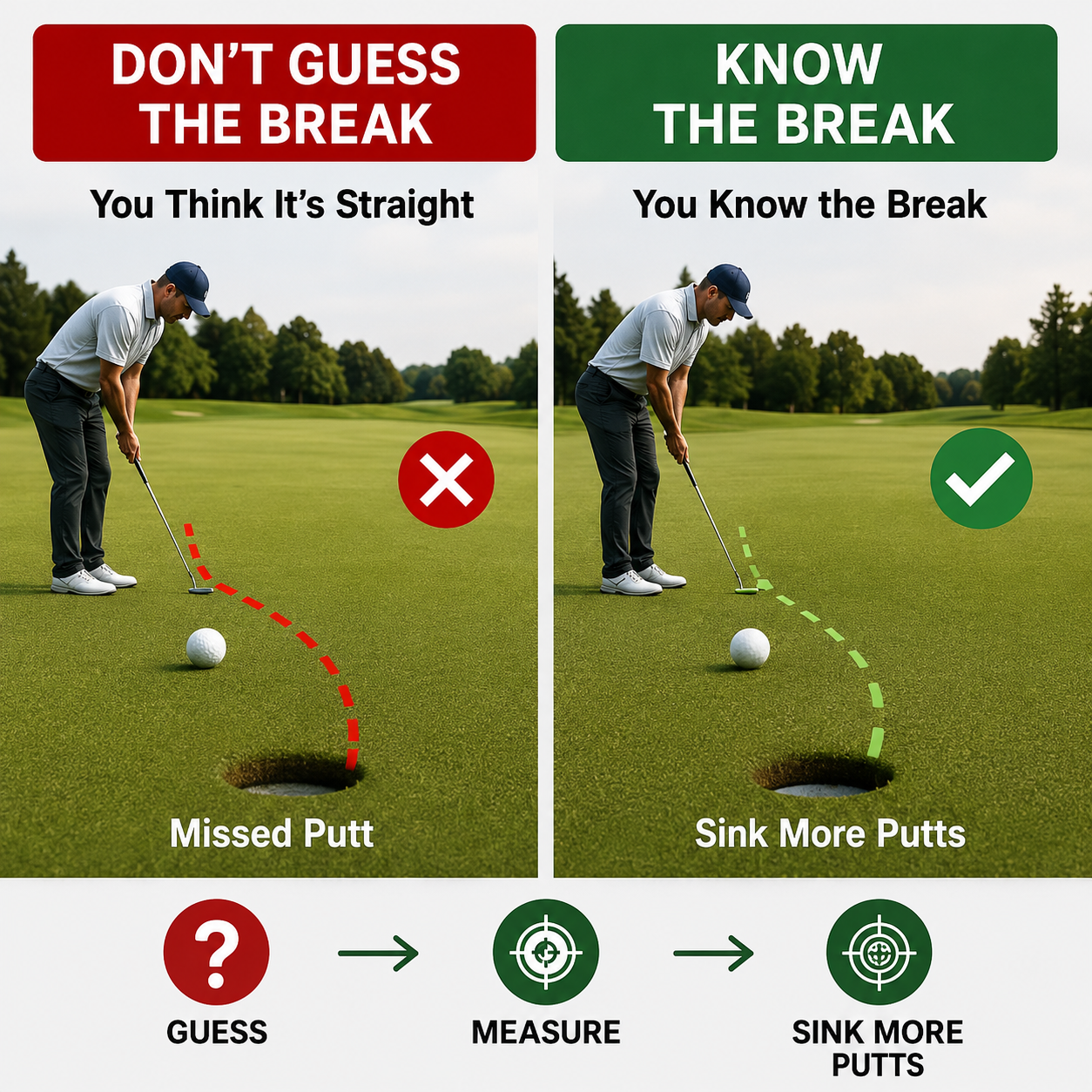🏌️‍♂️High-Precision Golf Green Reader – Portable Putting Slope Level Training Tool
