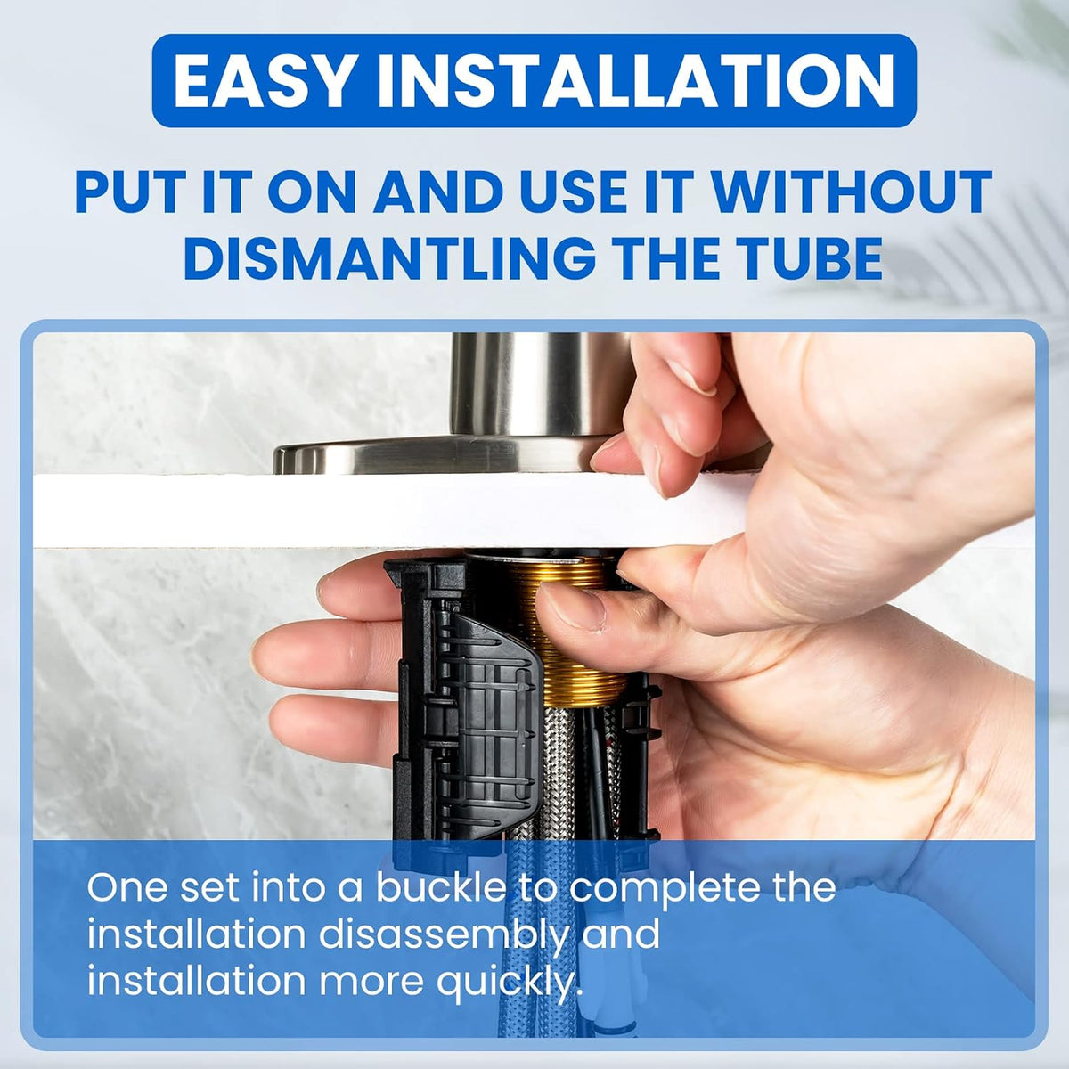 🔧 32mm Side-Opening Faucet Locknut – Quick Fix for Loose & Wobbly Faucets