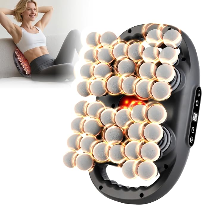 42 Head Massage Gun, Back Massager with 9 Modes & 9 Intensities