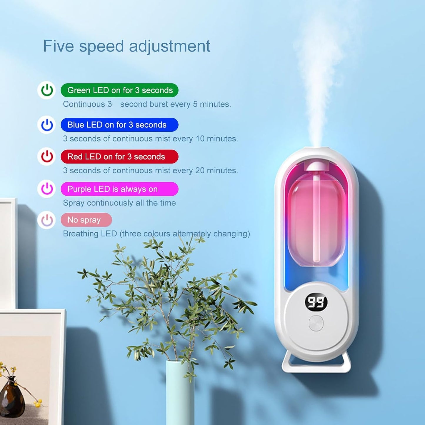 ✨ Automatic Scent Diffuser – Keep Every Room Fresh