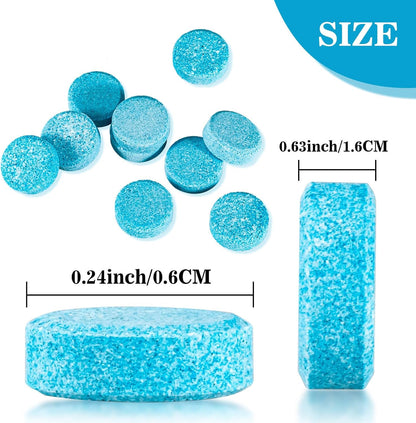 100Pcs Car Windshield Washer Fluid concentrate Tablets💧