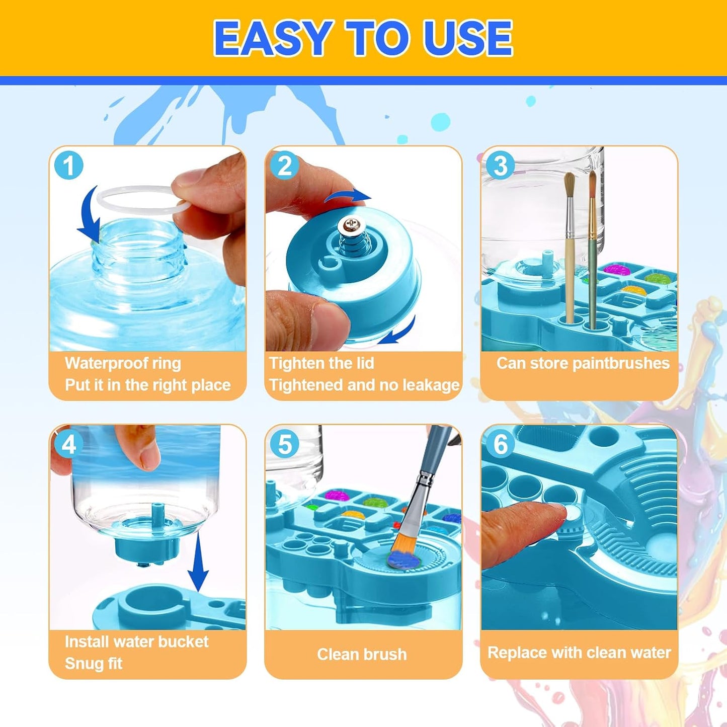 Paint Brush Cleaner|Stop Letting Dirty Brush Water Ruin Creative Time