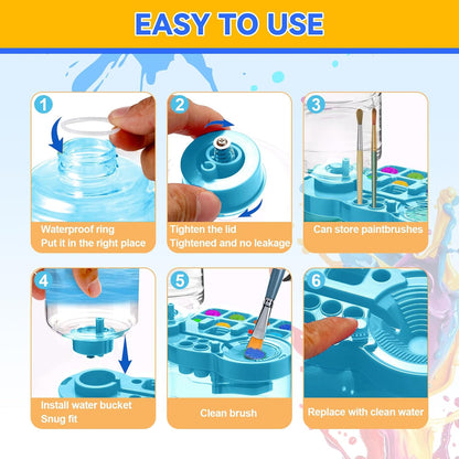 Paint Brush Cleaner|Stop Letting Dirty Brush Water Ruin Creative Time