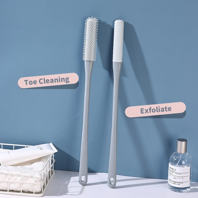🦶Long‑Handle Silicone Foot Cleaning Brush