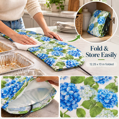 Portable Soft Surface Dish Heating Mat, Even Heating Food Warmer Pad for Home Party & Buffet Serving