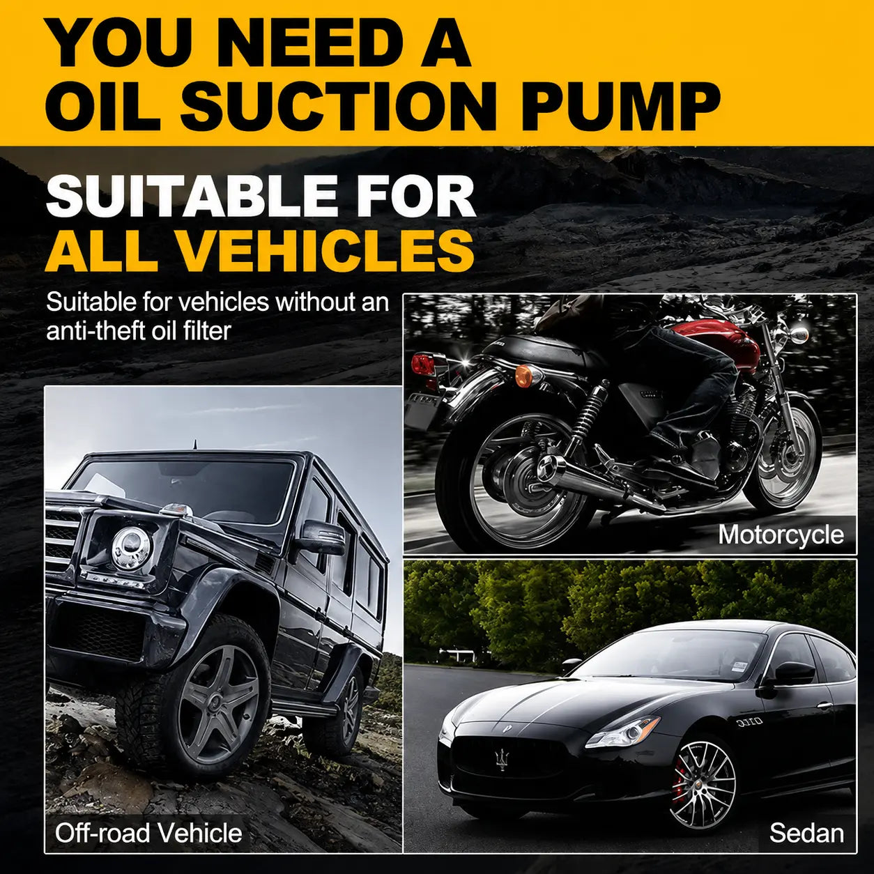 Manual Siphon Pump Kit – Easy Fuel, Water & Oil Transfer