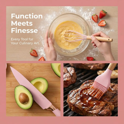 Hot Sale🔪 19-Piece Kitchen Knife & Utensil Set
