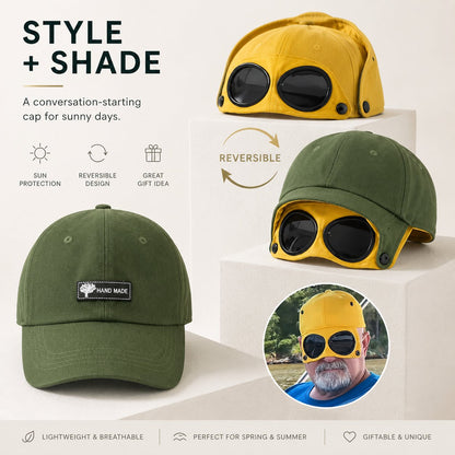 2-in-1 Pilot Baseball Cap feature image 5