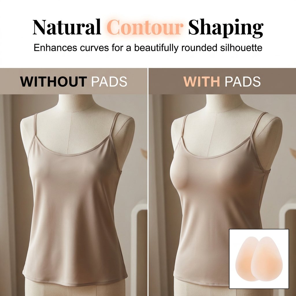 nvisible Breast Lift Pads – Lift, Shape & Style Without Bra Lines