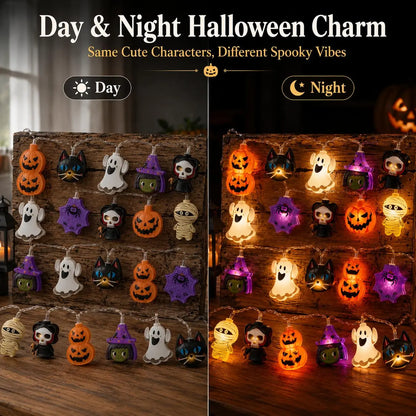 🎃USB-Powered Pumpkin LED String Lights