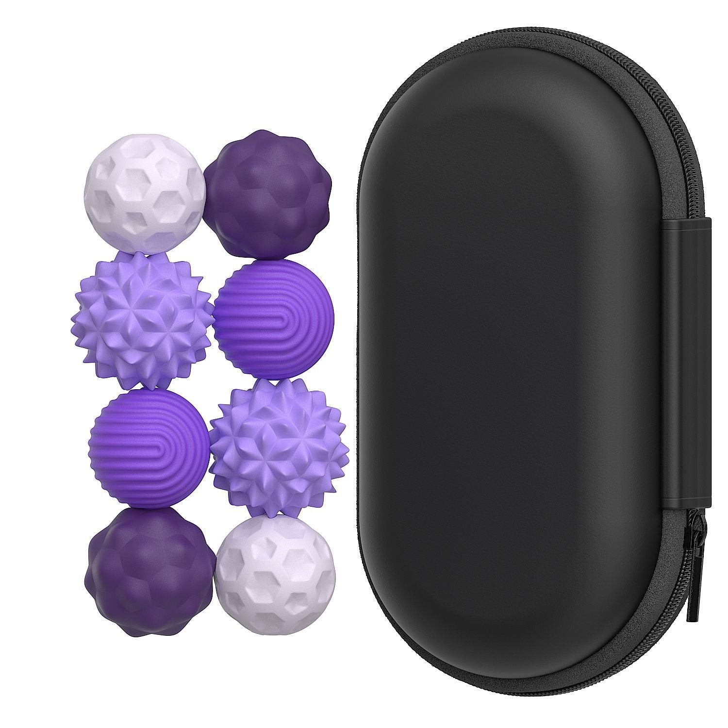 Silicone Magnetic Fidget Ball Set
