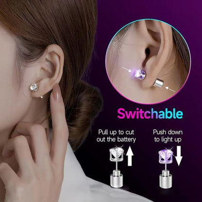 ✨ LED Light-Up Earrings – Make Your Night-Out Look Glow
