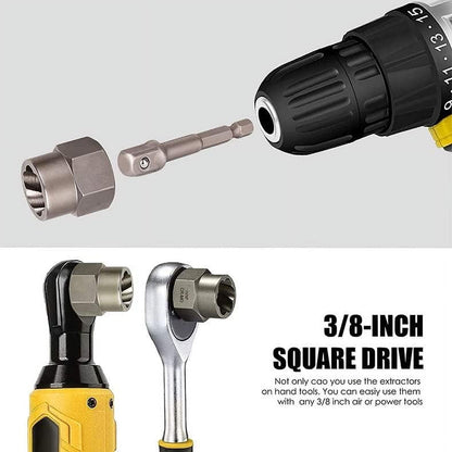 🔥 Limited-Time Deal – Don't Miss Out!|14-Piece Impact Bolt & Nut Extractor Socket Set