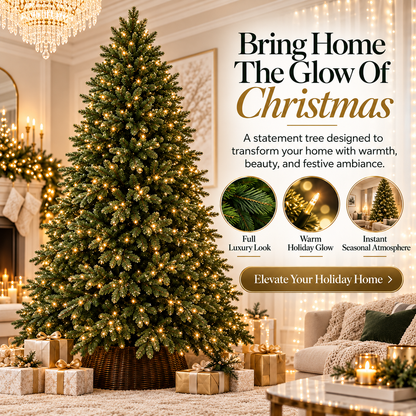 🎄 600 LED Christmas String Lights – Make Every Branch Sparkle ✨