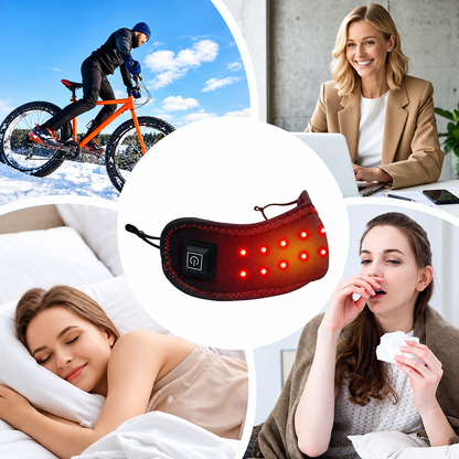 🔥 Rechargeable Heated Nasal Pad – 3 Heat Levels & Hands-Free Comfort